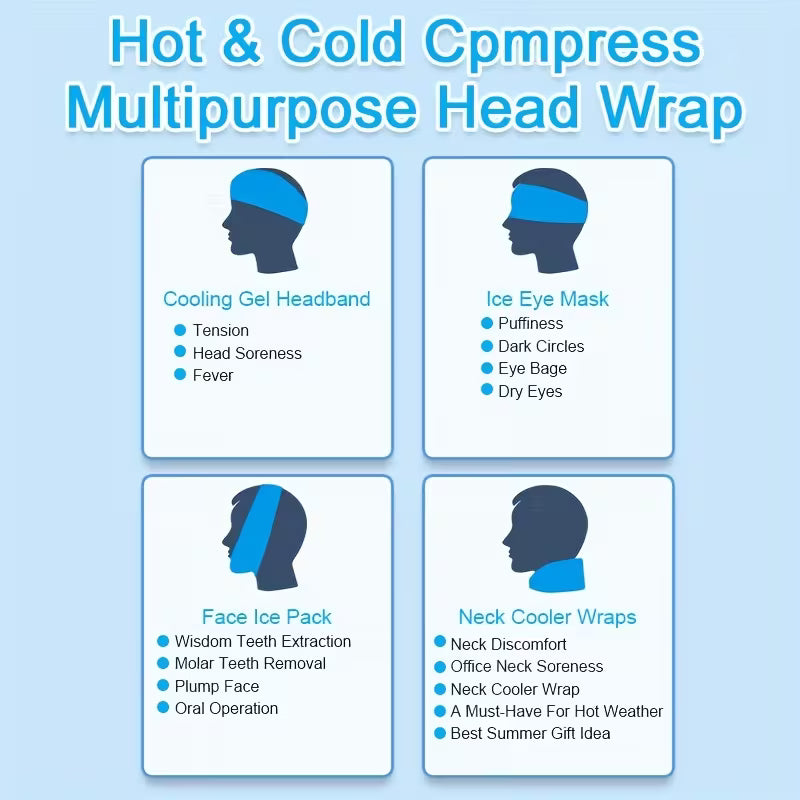 Facial & Neck Cooling Wrap