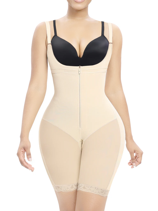 RC Compression Shapewear Underbust with Mid Zipper & Brazilian Butt Lifting